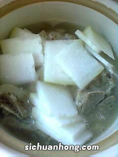 猪血块和冬瓜怎么吃