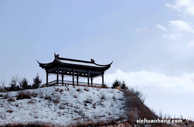 雪落鲁班山 心灵去雕饰