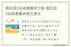 极无双2孙尚香羁绊介绍 极无双2孙尚香羁绊虎父虎女