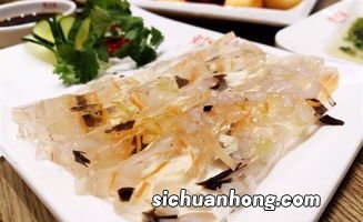 猪皮表什么做好吃