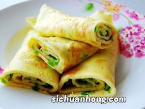 鸡蛋饼怎么做圆