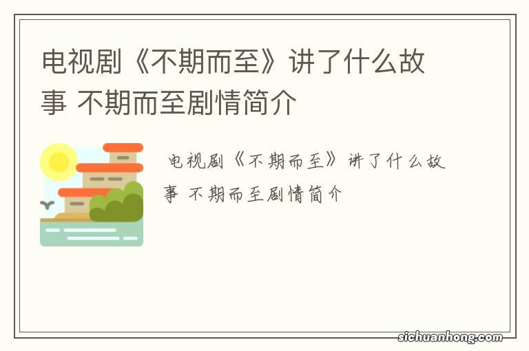 电视剧《不期而至》讲了什么故事 不期而至剧情简介