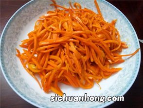 胡萝卜丝可以炒什么好吃