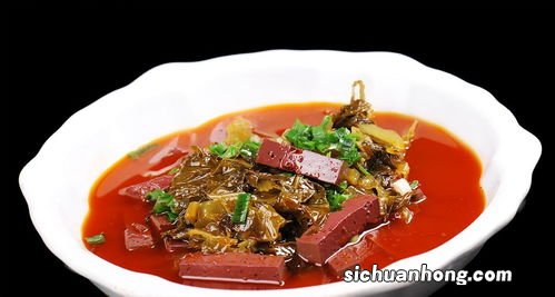 湖南鸭血做的菜叫什么
