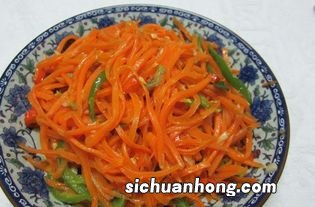 胡萝卜丝可以炒什么好处
