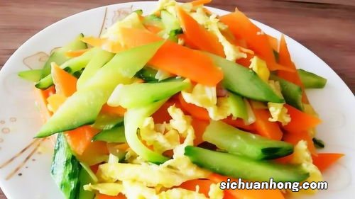 黄瓜胡萝卜可以怎么炒