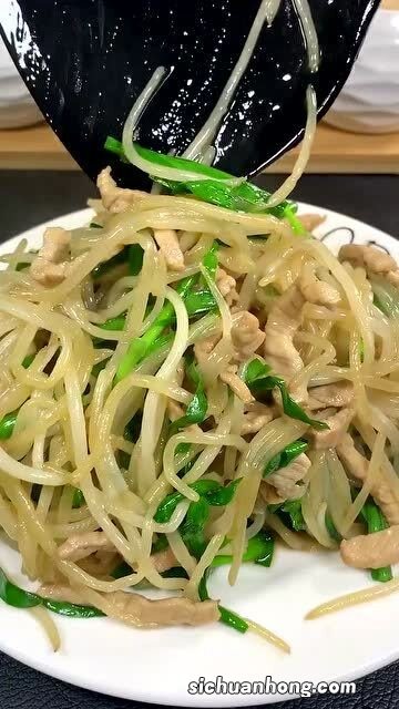 黄豆豆芽和肉丝怎么炒好吃