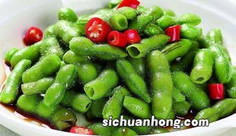 凉拌毛豆颜色怎么做