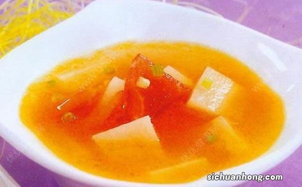 夏季湿热喝土豆番茄汤好吗?土豆番茄汤有哪些养生功效?