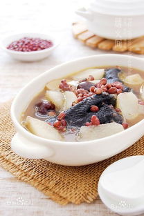 红豆煲鸡汤有什么工能