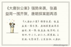 《大唐狄公案》强势来袭，张嘉益周一围齐聚，唐朝探案剧再添猛将