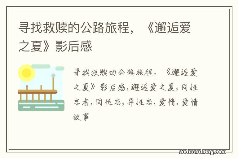 寻找救赎的公路旅程,《邂逅爱之夏》影后感