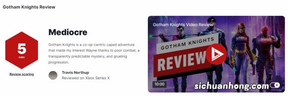 哥谭骑士ign评分高吗-ign评分与评分一览