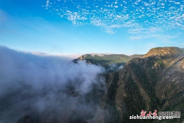 镜观武威丨航拍天祝县赛什斯镇下古城村