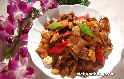 回锅肉肉片怎么切