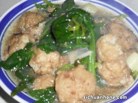 菠菜章鱼丸子怎么做好吃