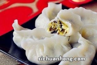 素馅饺子冷冻多久