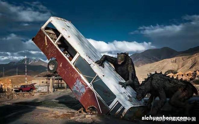 甘肃酒泉石油小镇,九层妖塔拍摄地:八十年代一夜之间变成废墟