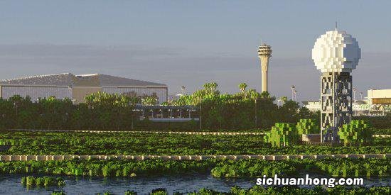 玩家在《我的世界》建1:1大都市 500人耗费11年打造