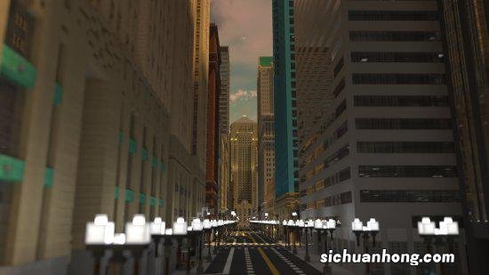 玩家在《我的世界》建1:1大都市 500人耗费11年打造