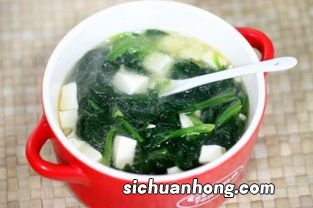 菠菜和豆腐相冲怎么解