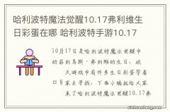 哈利波特魔法觉醒10.17弗利维生日彩蛋在哪 哈利波特手游10.17弗利维生日彩蛋攻略