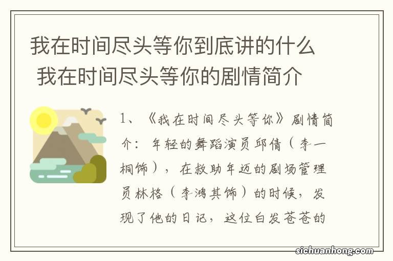 我在时间尽头等你到底讲的什么 我在时间尽头等你的剧情简介