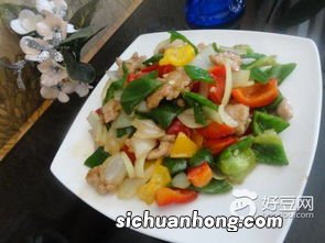 彩椒炒肉怎么做好吃