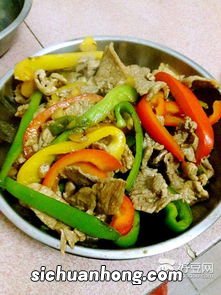 彩椒炒肉怎么做好吃