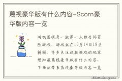 蔑视豪华版有什么内容-Scorn豪华版内容一览