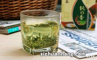 崂山绿茶的刚才下来什么样