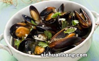 淡菜里黑色东西是什么