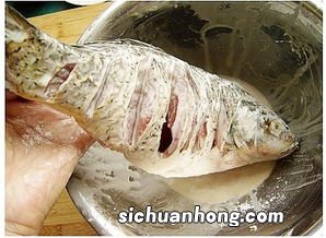 糖醋鱼怎么切