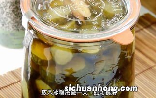 腌的青瓜多久可以吃吗