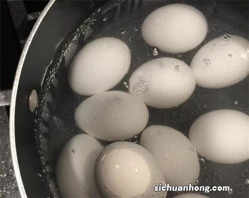 鸡蛋冷水下锅煮几分钟