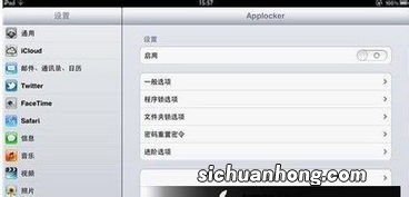 ipad怎么给app加锁