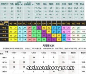 l码是165还是170