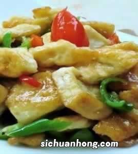 豆腐炒辣椒怎么做