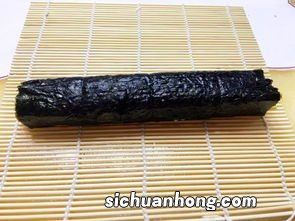 用竹帘卷怎么卷寿司视频
