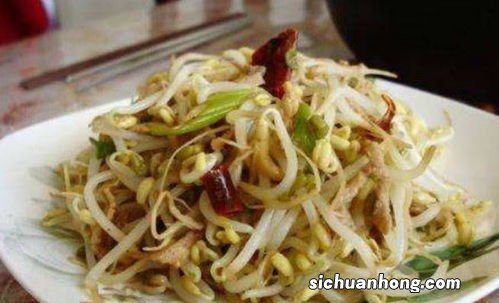豆芽肉丝炒多久