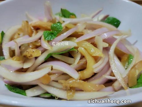 洋葱榨菜凉拌怎么做好吃