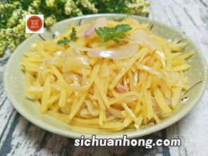 洋葱土豆丝怎么炒好吃又简单