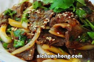 洋葱牛肉凉拌怎么做好吃