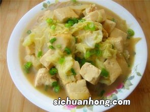 大豆腐炖什么菜好吃