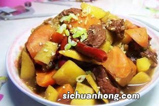 土豆烧牛肉烧多久