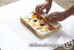 烟卷怎么卷蛋糕
