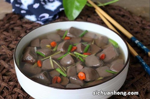 鸭血汤怎么烧呀