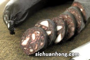 血肠里面白色怎么回事