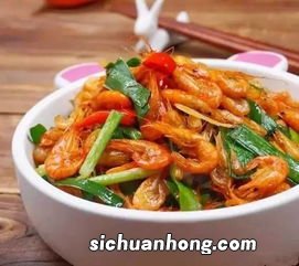 虾可以和什么菜一起炒