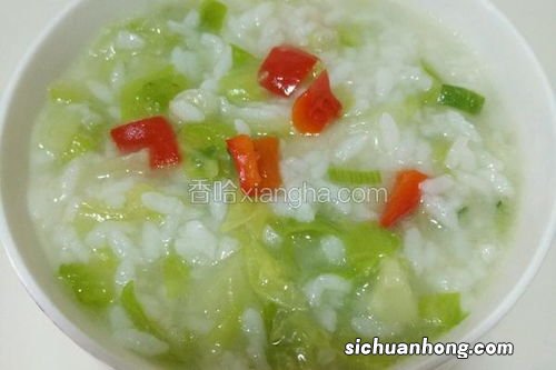 咸的米粥怎么做好吃